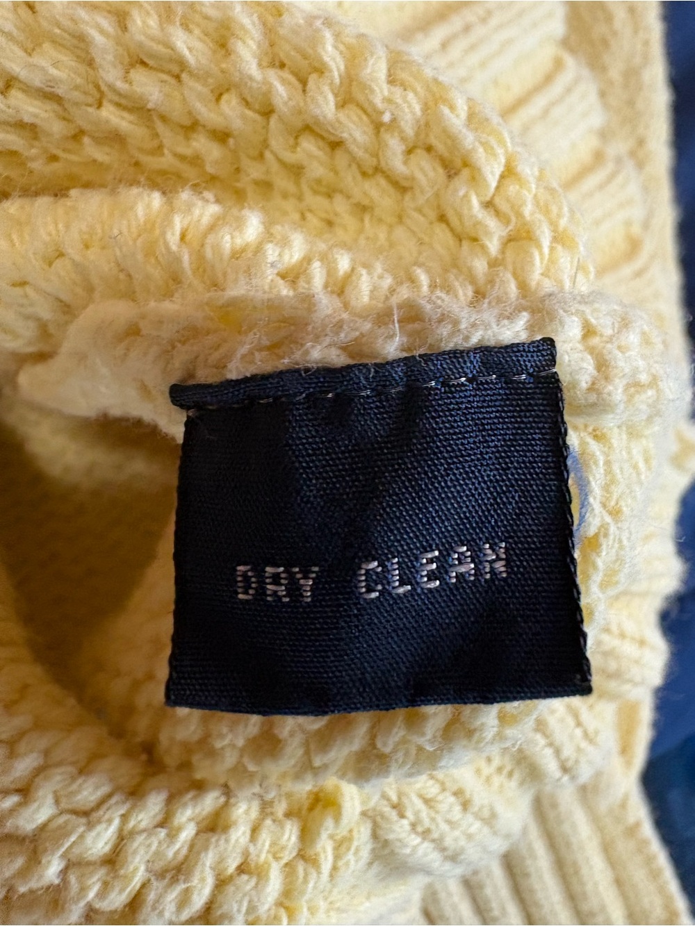 Polo Ralph Lauren Sweater Mens XL Yellow Knit Pullover Crew Neck Stretch Preppy - Picture 3 of 7